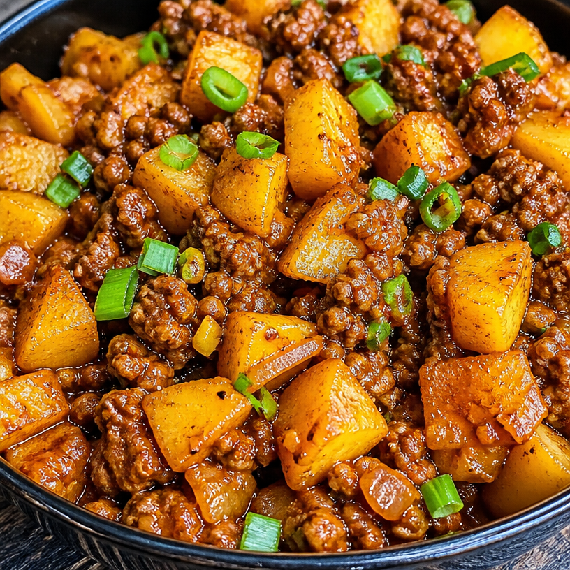 Sloppy Joe Potato Skillet