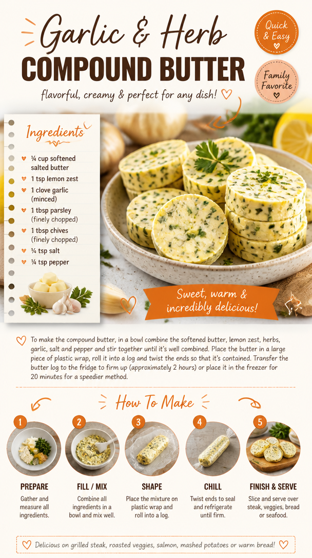 Garlic & Herb Compound Butter