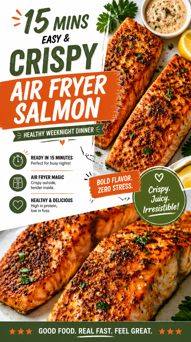 Crispy Air Fryer Salmon