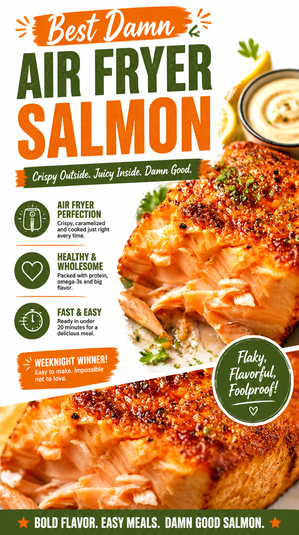 The Ultimate Air Fryer Salmon