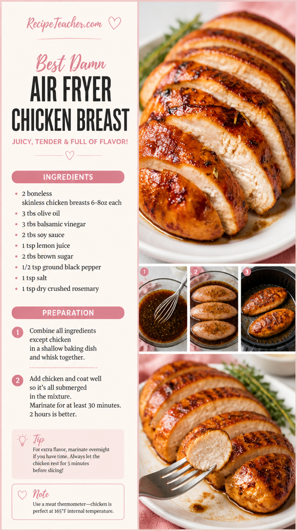 The Ultimate Air Fryer Chicken Breast