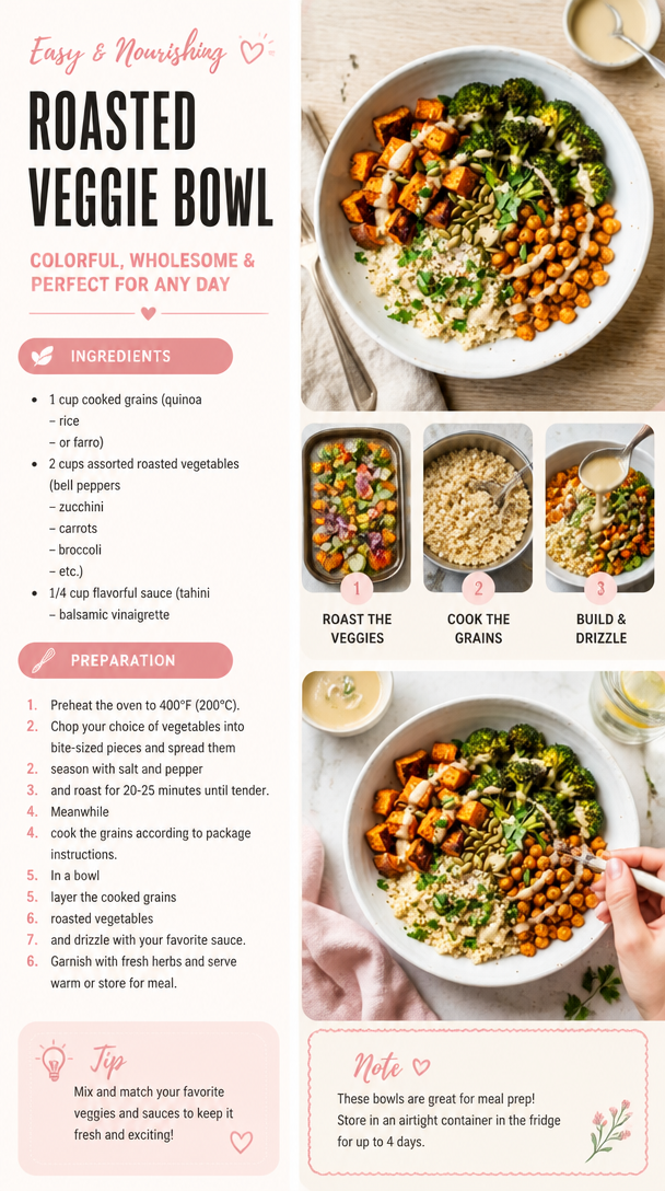 Roasted Veggie Bowl