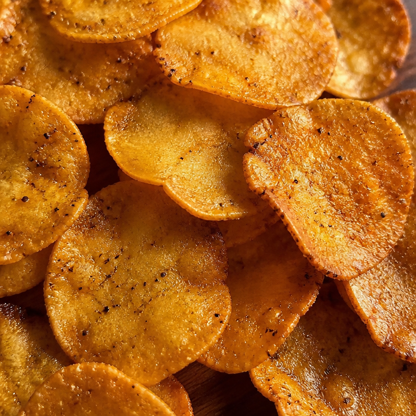 Crunchy Chickpea Chips