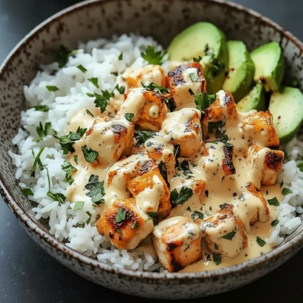 Coconut Chicken Rice Bowl: A Tropical Twist in 20 Minutes
