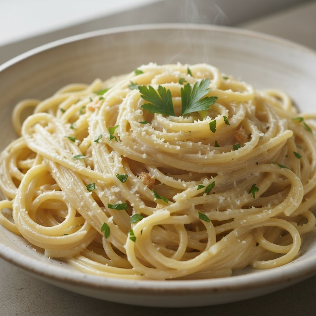 One Pot Garlic Parmesan Pasta