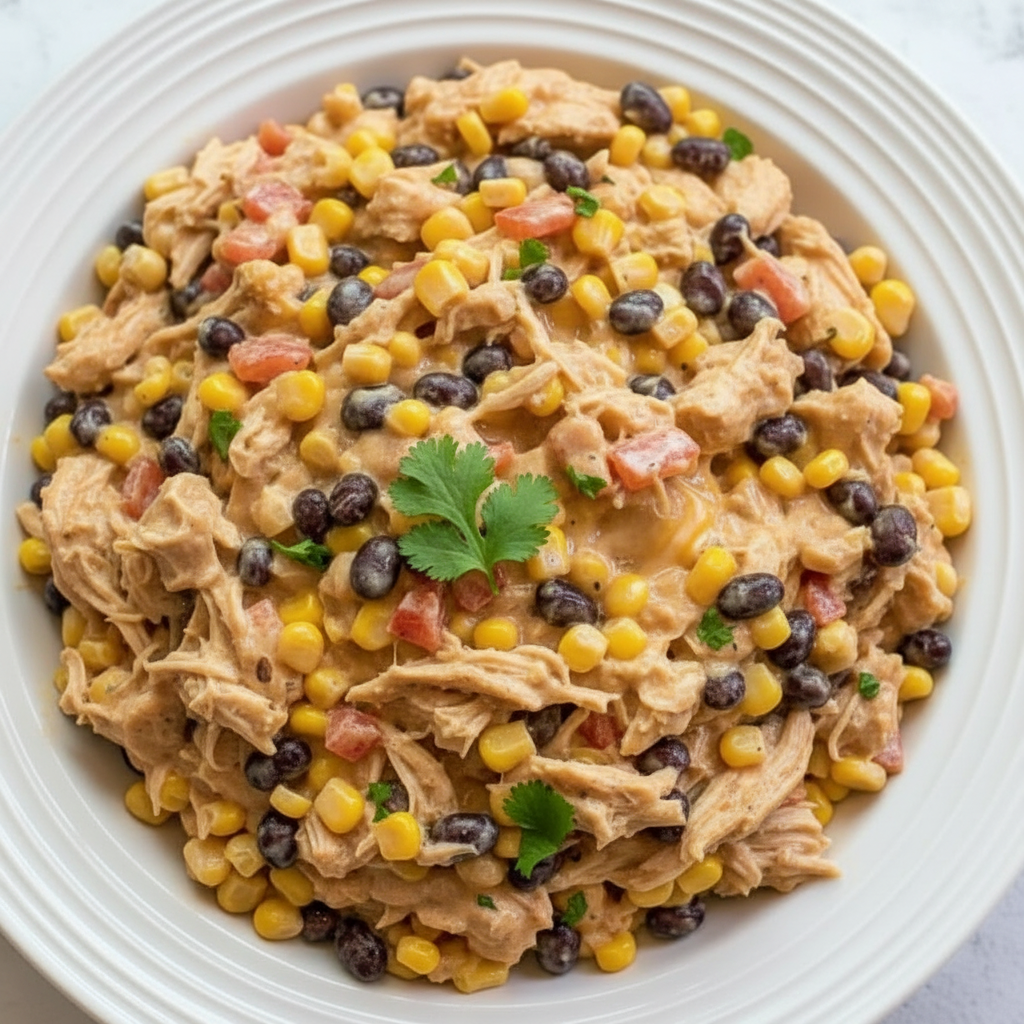 Crock Pot Fiesta Chicken