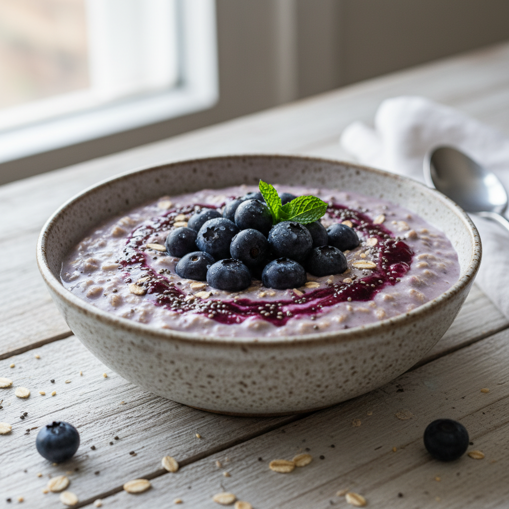 Blueberry Overnight Oats