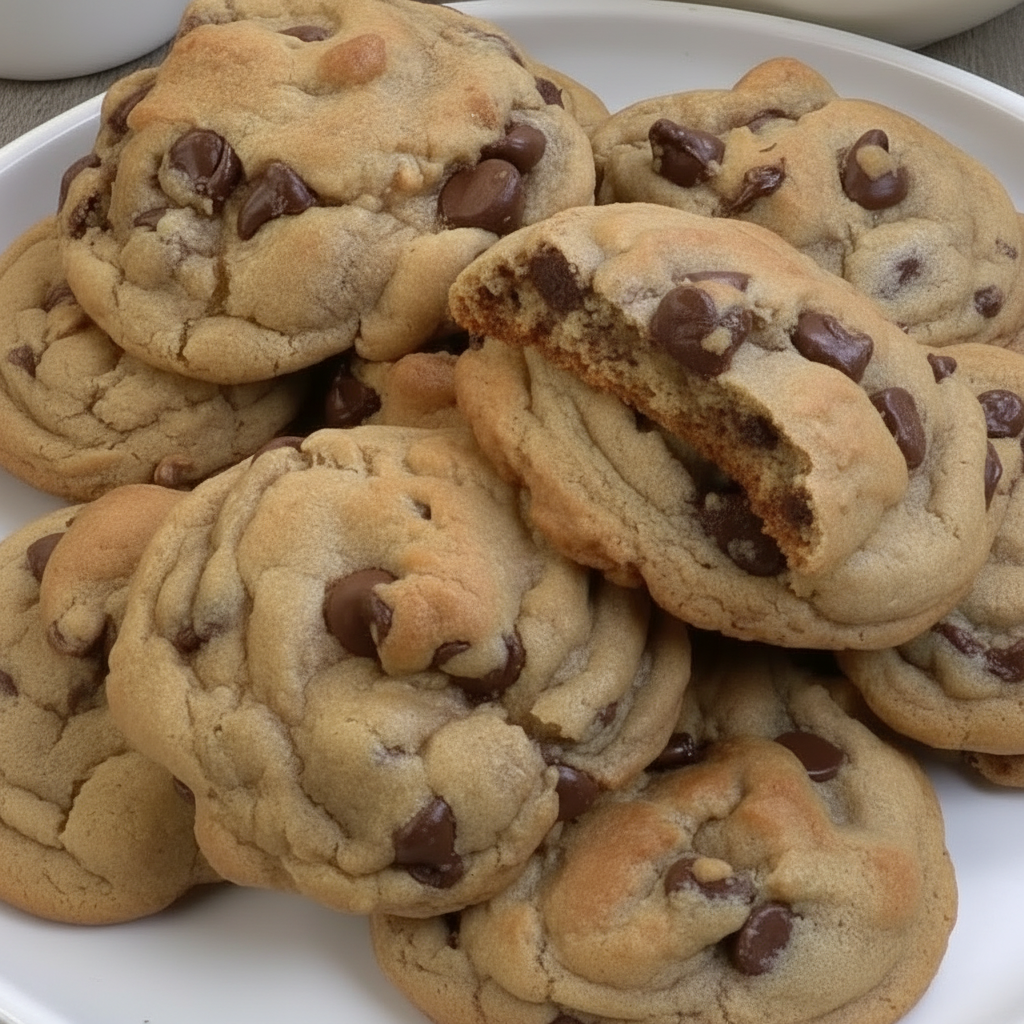Bakery-Style Chocolate Chip Cookies