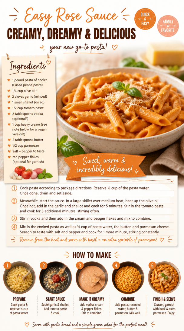 Easy Rose Sauce