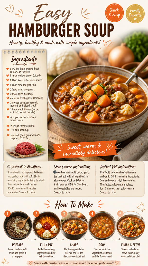 Easy Hamburger Soup