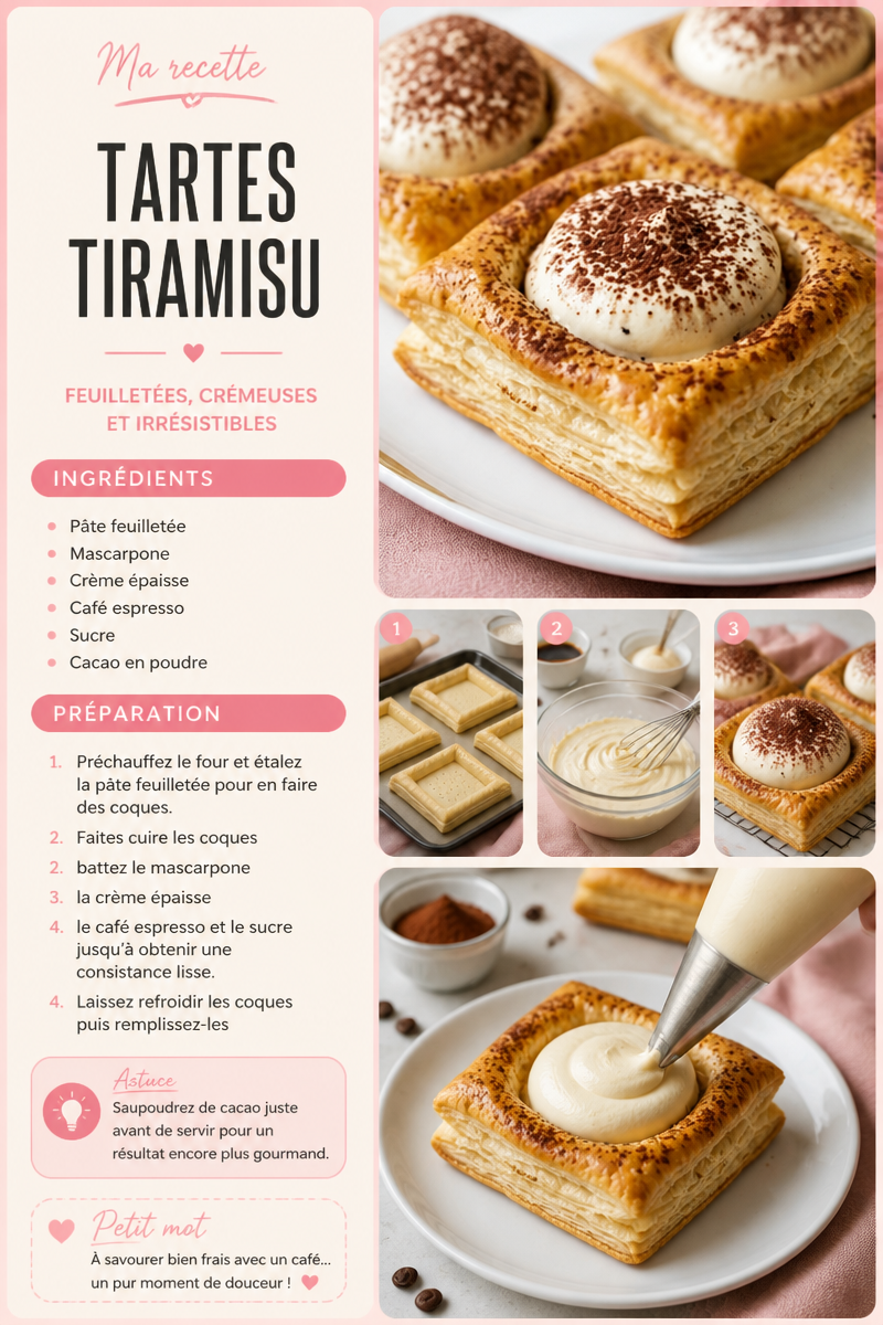 Tartes Tiramisu