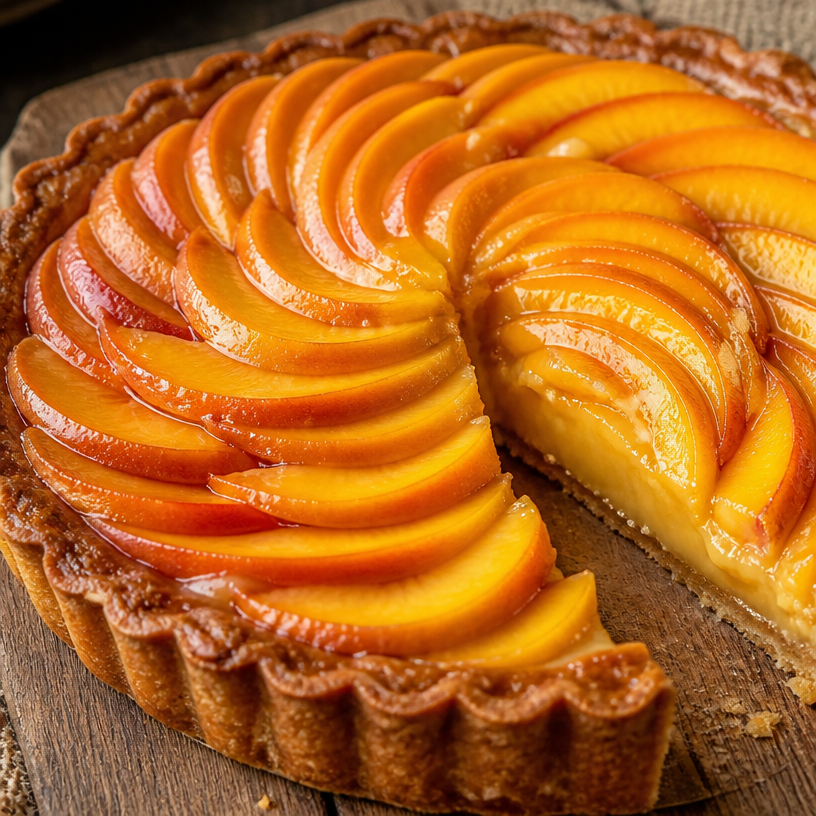 Tarte aux Pêches
