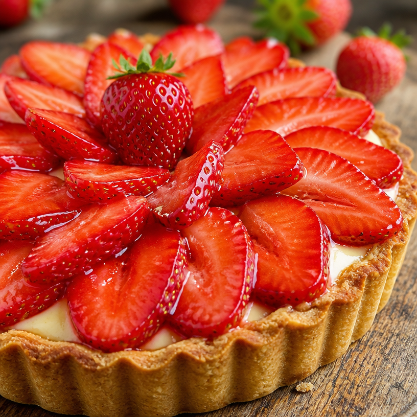 Tarte aux Fraises