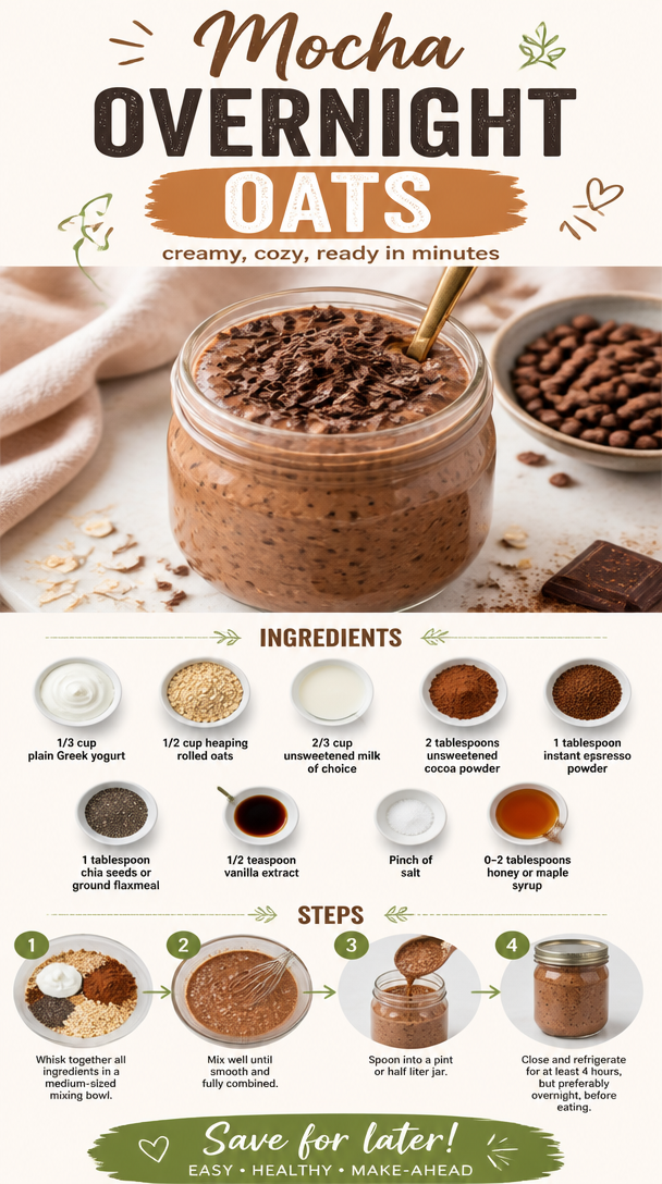 Mocha Overnight Oats