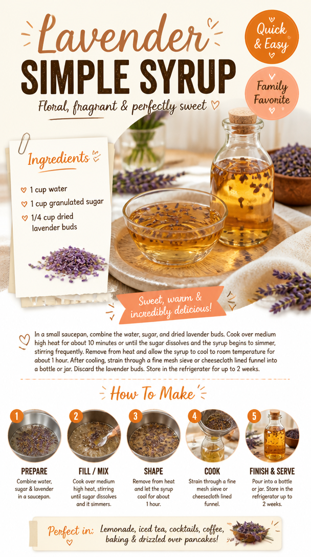Lavender Simple Syrup
