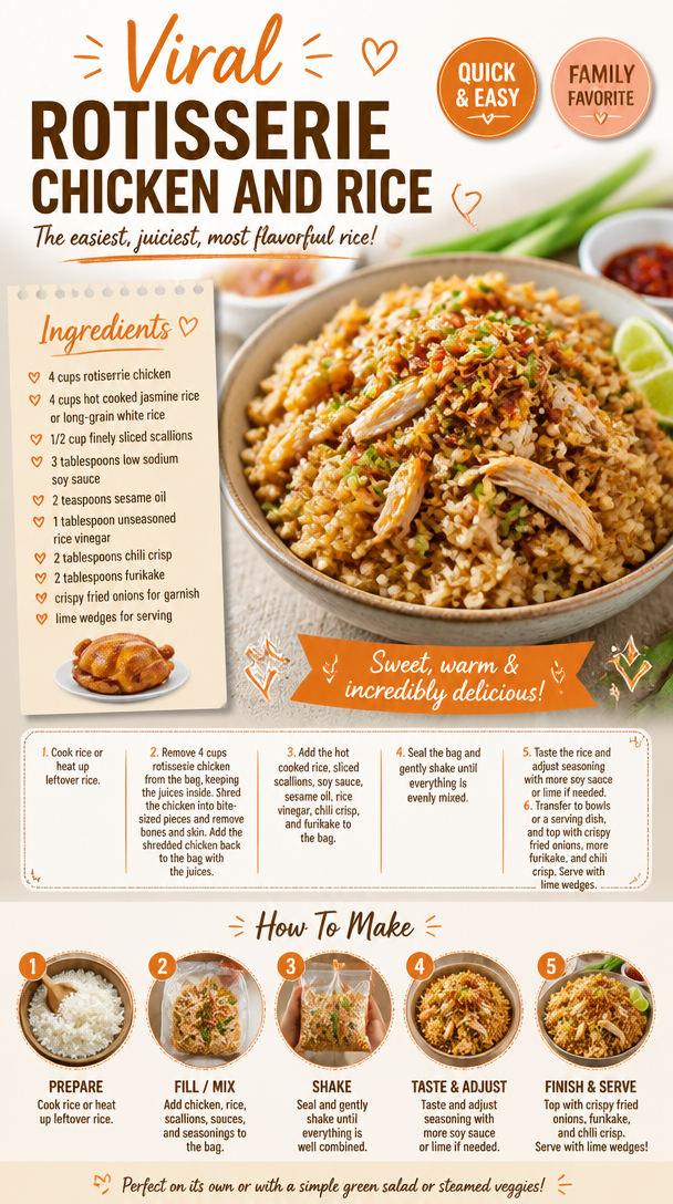 Viral Rotisserie Chicken and Rice