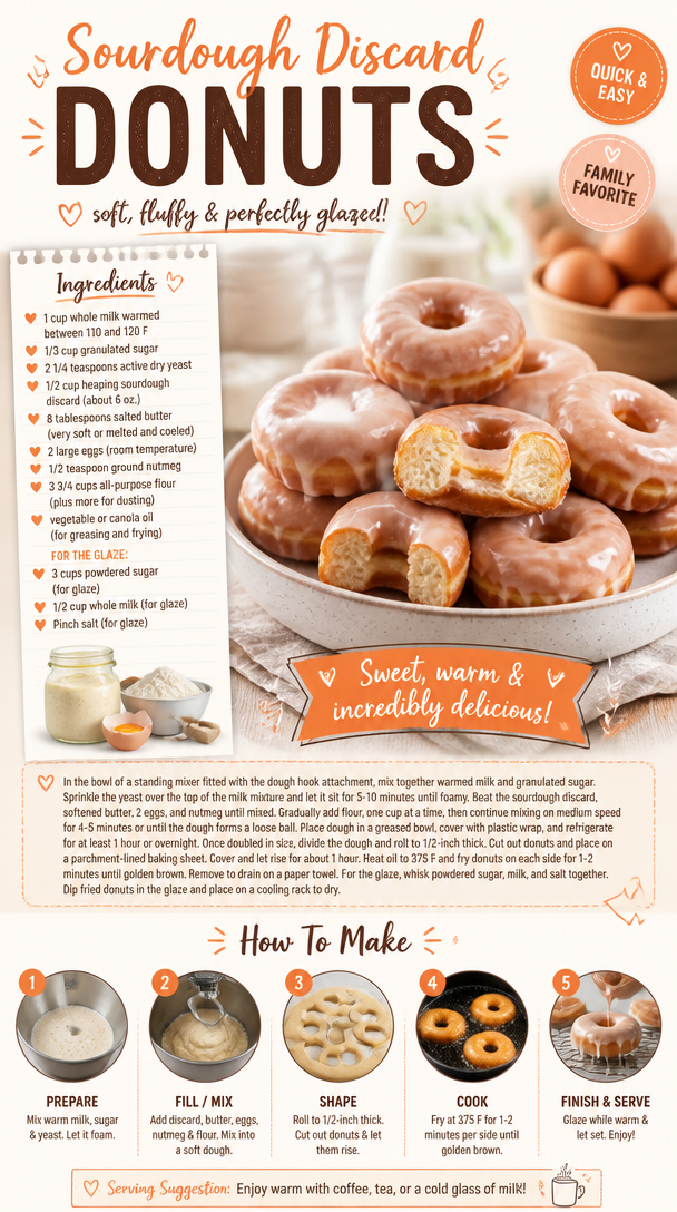 Sourdough Discard Donuts