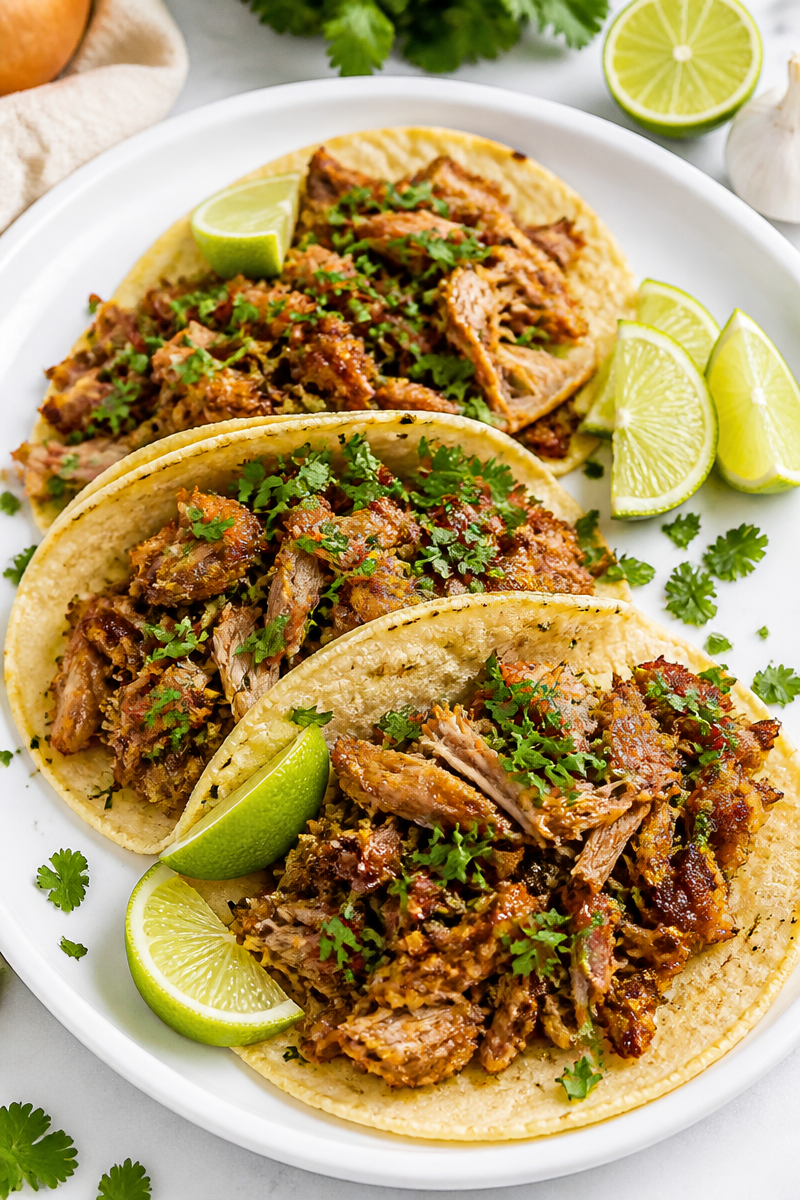 Pork Carnita Taco Cilantro Lime