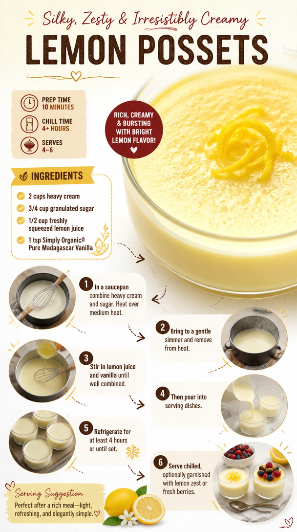 Lemon Possets