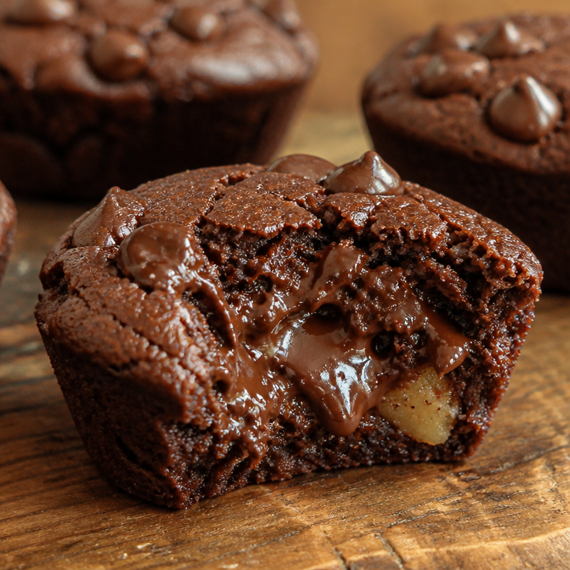 Banana Brownie Bites