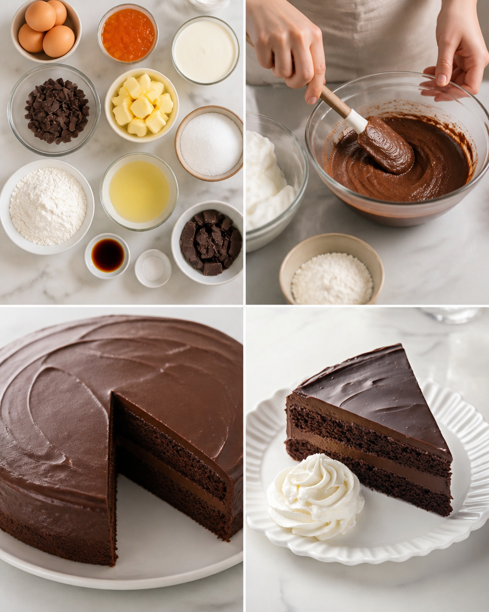 Classic Sachertorte Recipe (Austrian Chocolate Cake)
