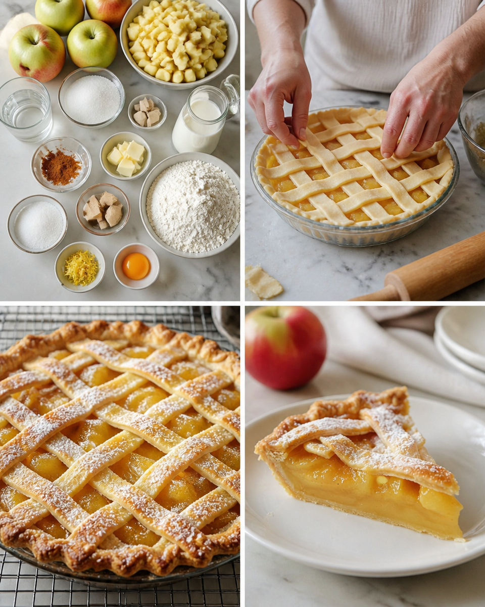 Traditional Rhenish Apple Cake (Apfelriemchen)