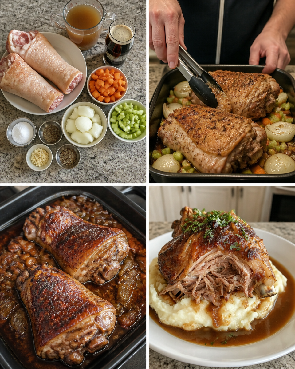 Traditional German Pork Knuckle Recipe