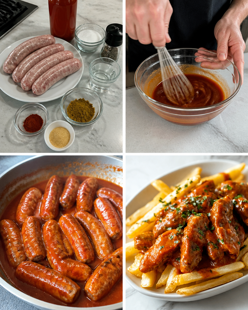 Homemade Currywurst for Weeknight Dinners