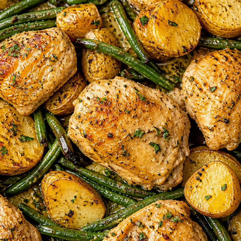 Easy Ranch Chicken Sheet Pan Meal