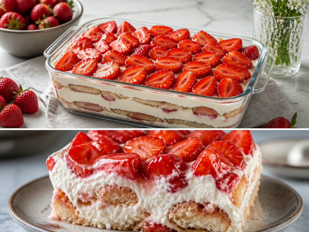 Der Ultimative Erdbeer Tiramisu