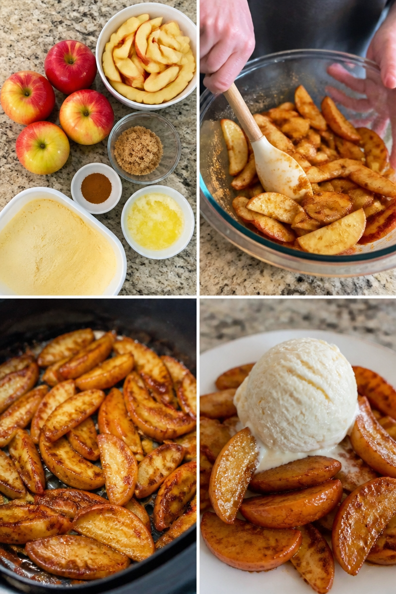 Air Fryer Cinnamon Apples: Easy Snack cinnamon apples Air Fryer Cinnamon Apples: Easy Snack