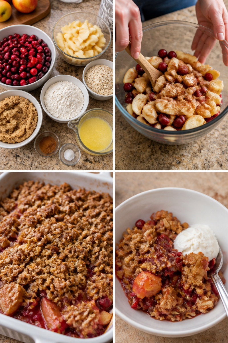 Cranberry Apple Crisp: Cozy Fall Dessert Recipe Cranberry Apple Crisp Cranberry Apple Crisp: Cozy Fall Dessert Recipe