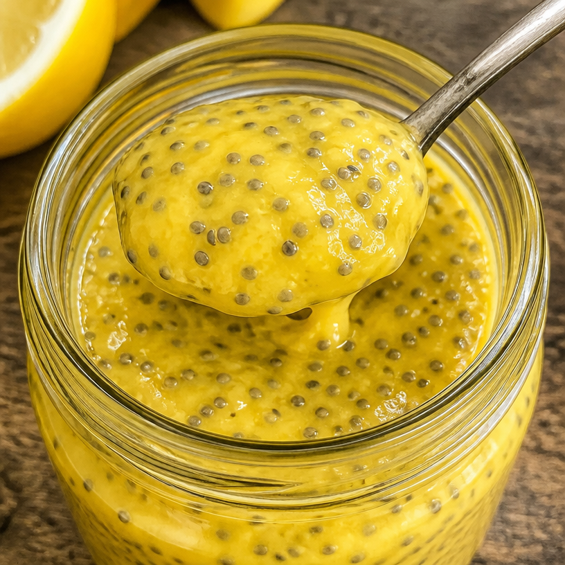 Pudding de Chia au Citron