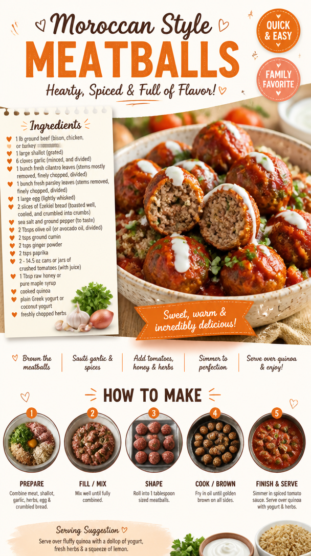 Moroccan Style Meatballs