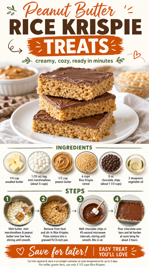 Peanut Butter Rice Krispie Treats