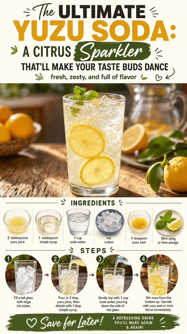 The Ultimate Yuzu Soda: A Citrus Sparkler That’ll Make Your Taste Buds Dance