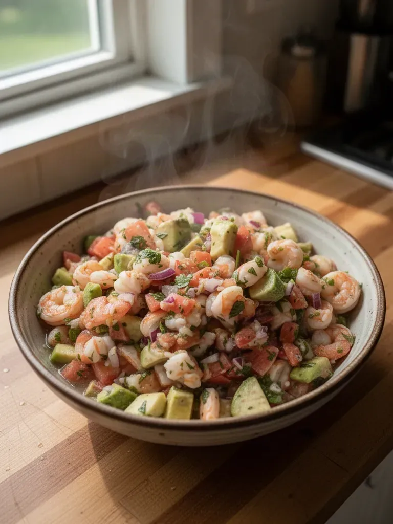 Easy Shrimp Ceviche