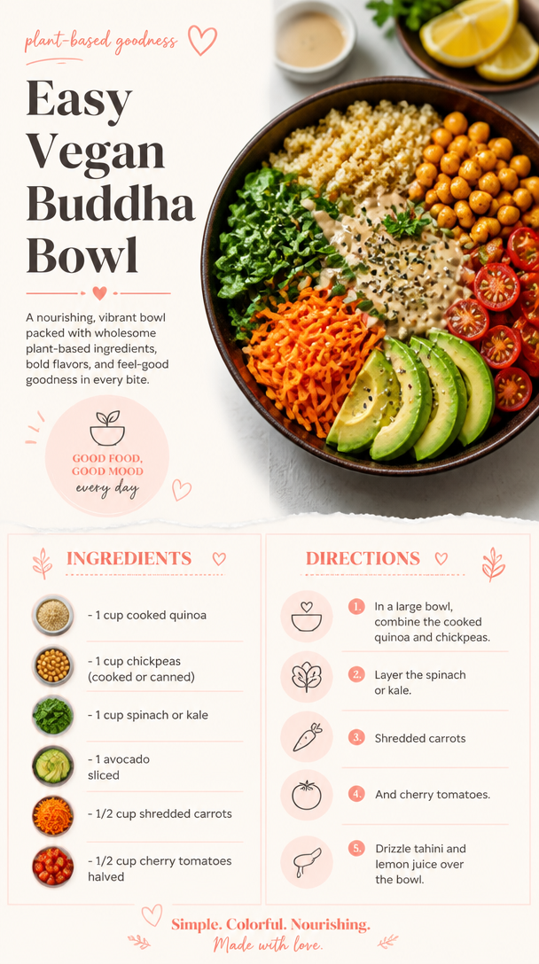 Easy Vegan Buddha Bowl