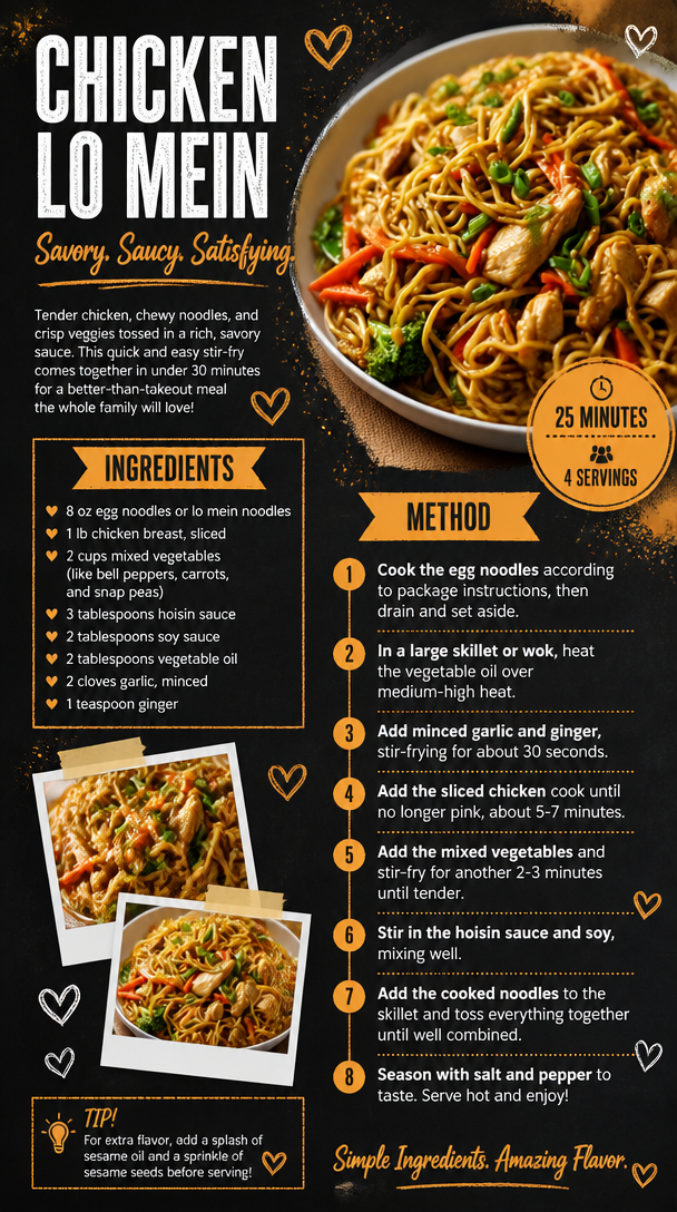 Chicken Lo Mein