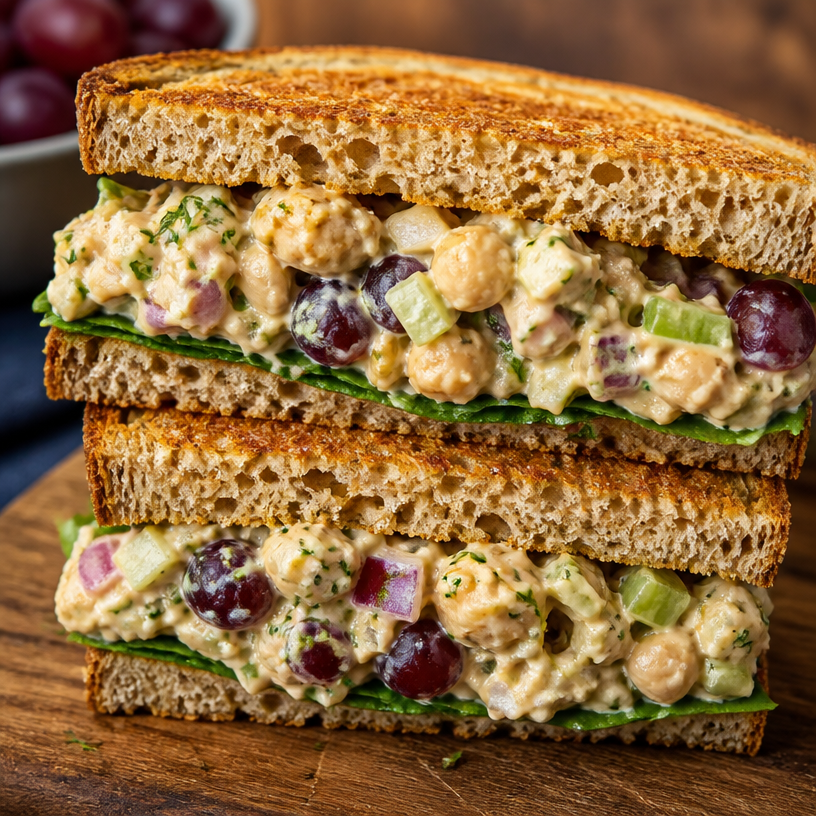 Vegan Chickpea Salad (The Best Vegan Chicken Salad!)