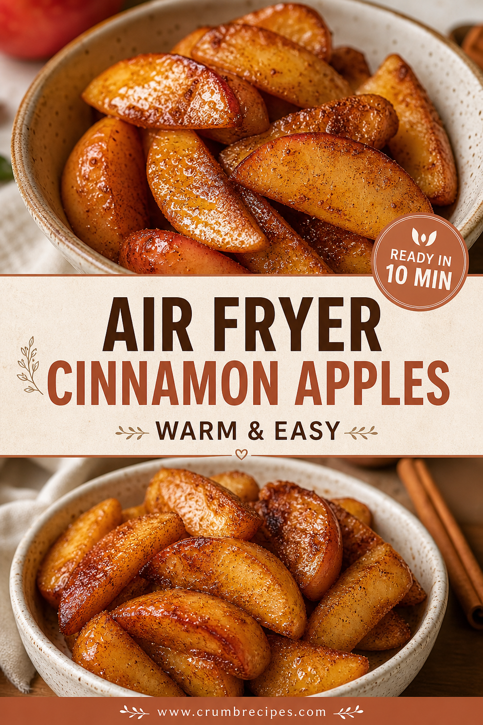 Air Fryer Cinnamon Apples: Easy Snack cinnamon apples Air Fryer Cinnamon Apples: Easy Snack