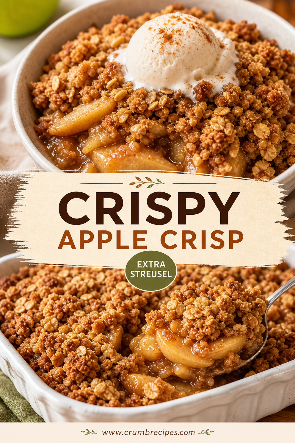 Apple Crisp with Extra Streusel Apple Crisp Apple Crisp with Extra Streusel