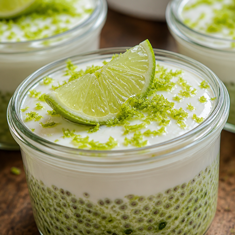 Pudding de Chia au Citron Vert