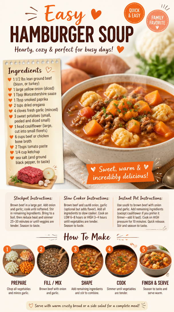 Easy Hamburger Soup