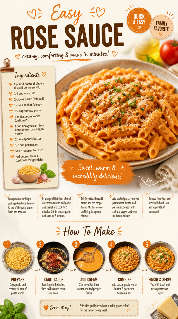 Easy Rose Sauce