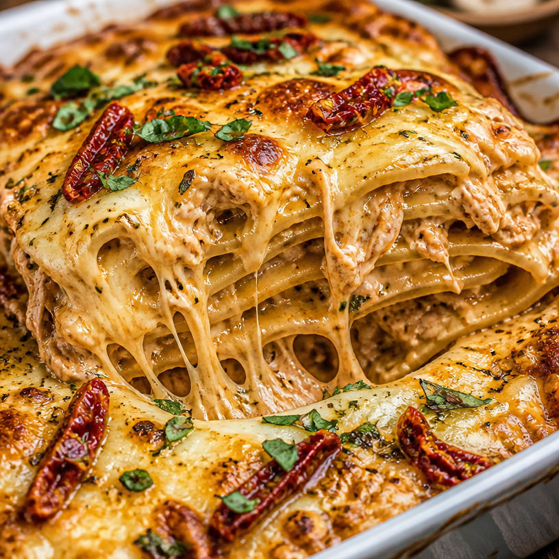Marry Me Chicken Lasagna