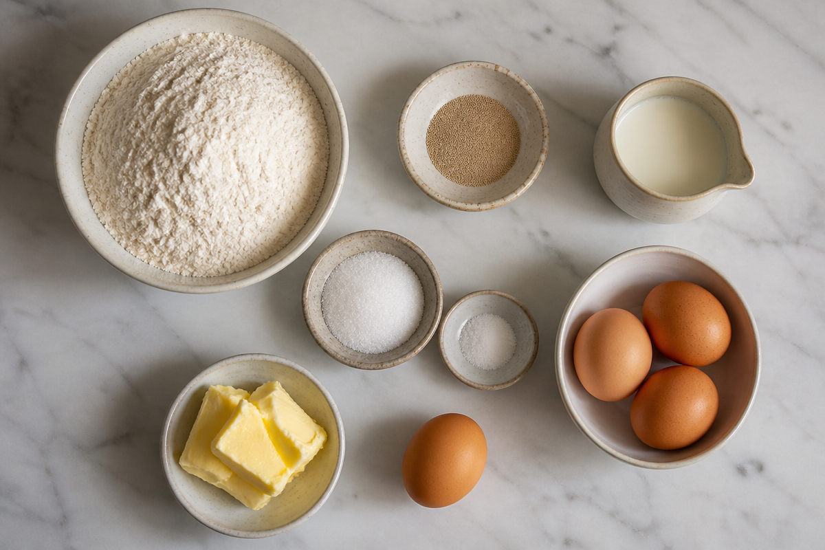 Classic French Brioche Bread with Orange Zest