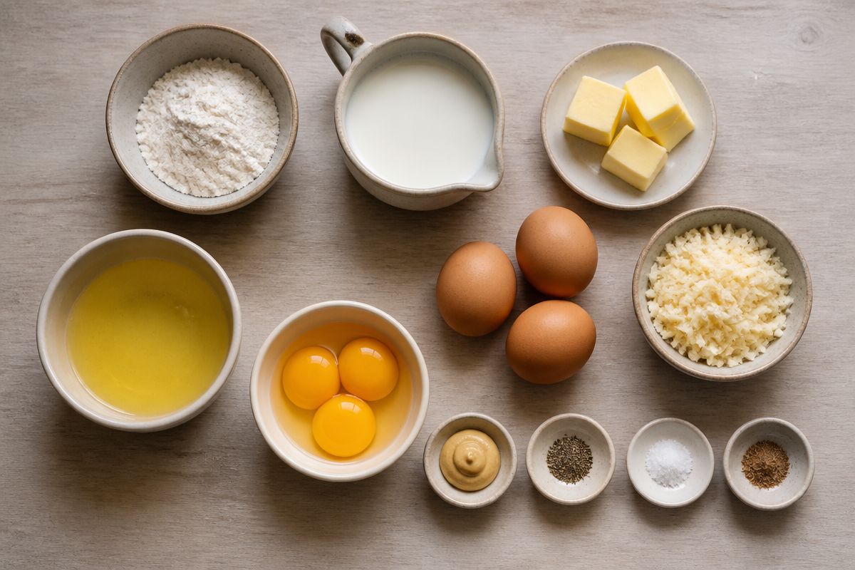 French Cheese Soufflé Recipe (Soufflé au Fromage)