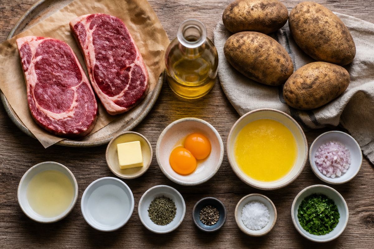 French Steak Frites Recipe