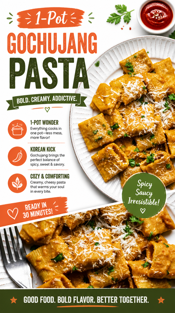 1-Pot Gochujang Pasta